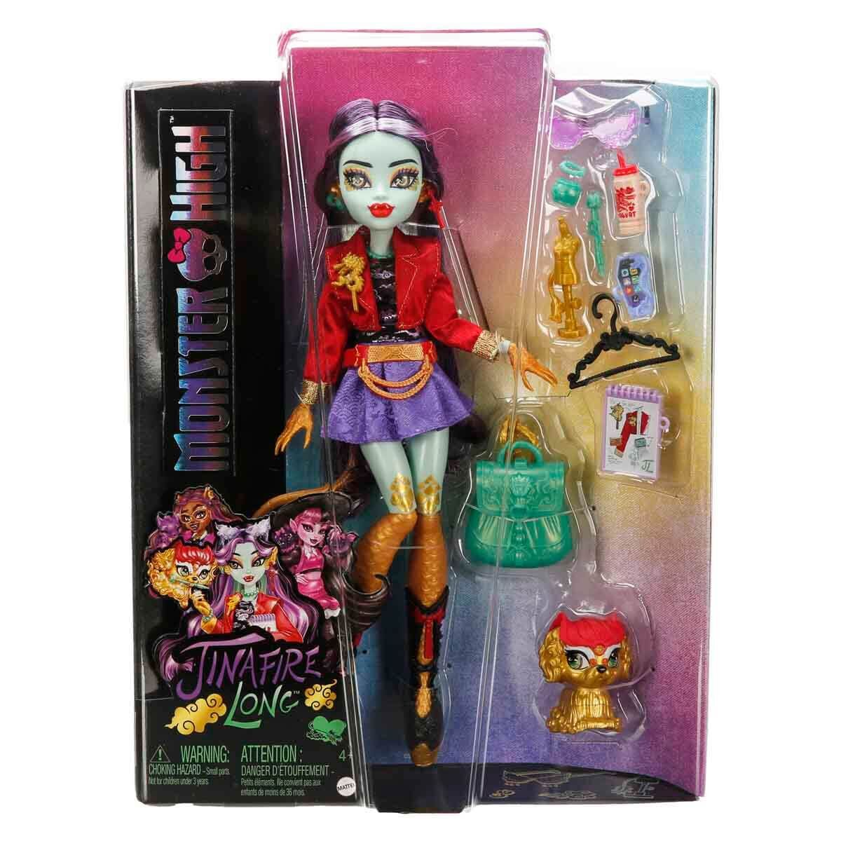 Monster High Ana Karakter Bebekler HPD53 - Jinafire Long HYV58