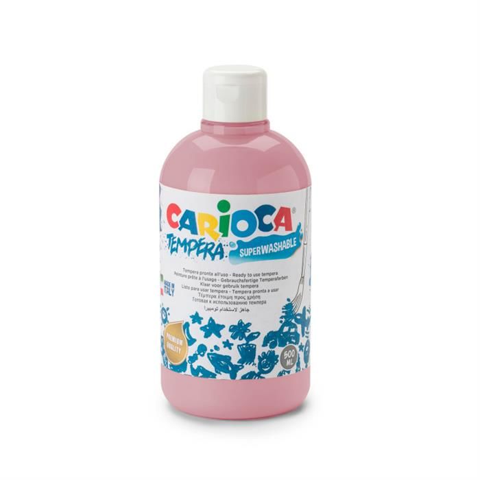 Carioca TEMPERA SULUBOYA SÜPER YIKANABİLİR PEMBE 500 ML.