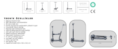 PREGO SMILE SCOOTER GRİ - K602-3