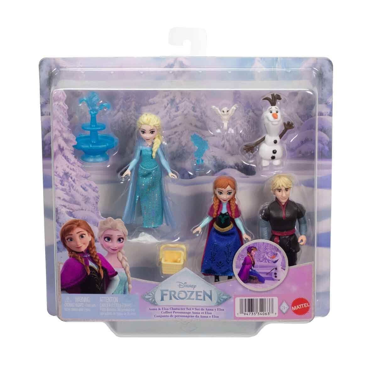Disney Frozen Elsa ve Arkadaşları 4’lü Figür Seti-  JJP89