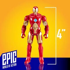 Avengers Destansı Kahraman Serisi Demir Adam Repulsor Blast Savaş Uçağı Aksiyon Figürü ve Aracı F9329