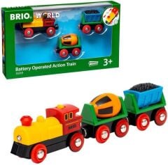BRIO Pilli Aksiyon Tren (33319)