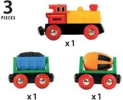 BRIO Pilli Aksiyon Tren (33319)