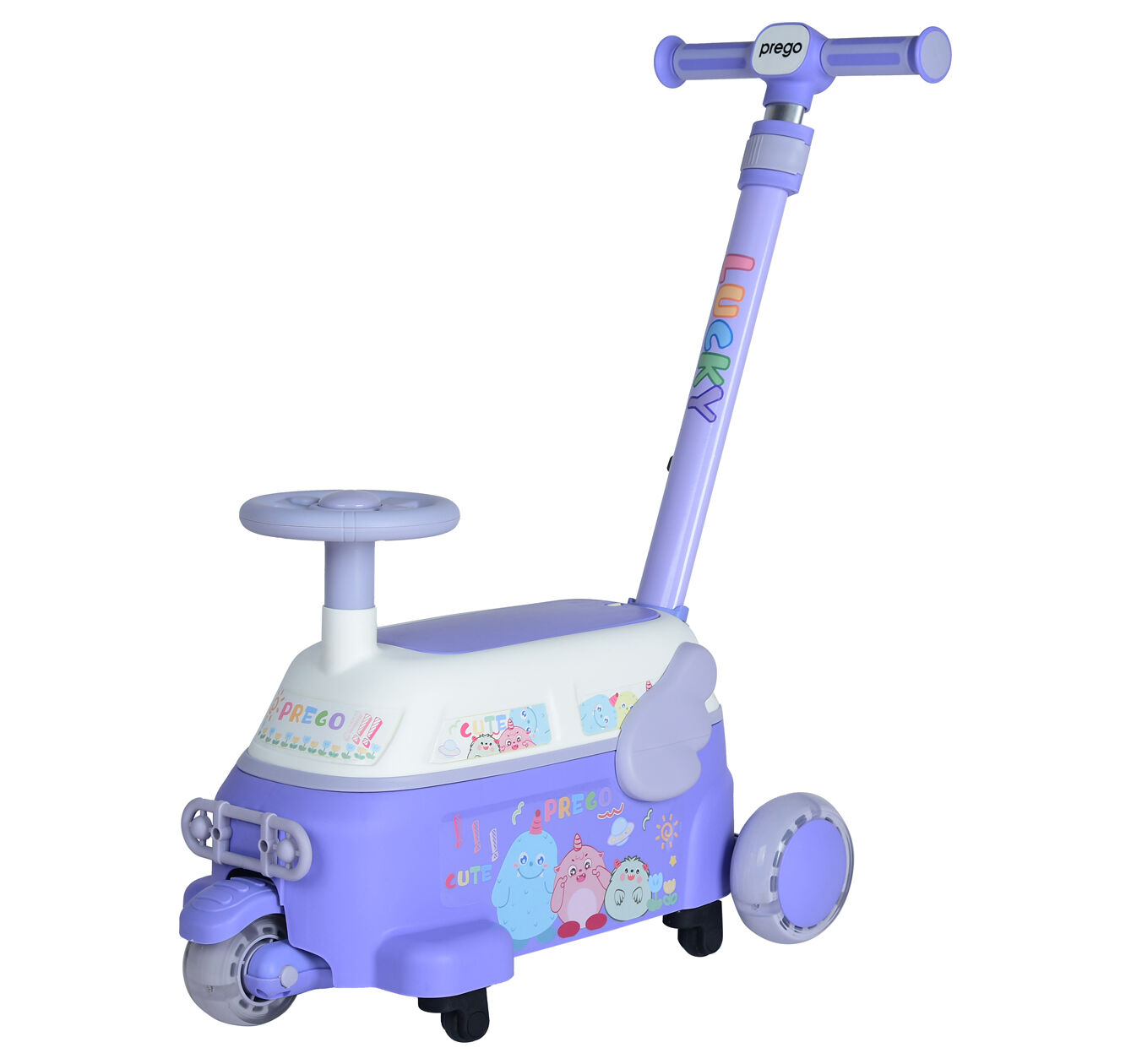 PREGO LUCKY SCOOTER LİLA- L809