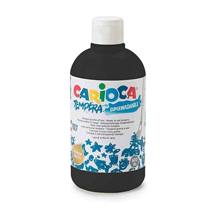 Carioca TEMPERA SULUBOYA SÜPER YIKANABİLİR SİYAH 500 ML.