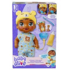 Hasbro Baby Alive Lil Dreamer Snoozer Bear Sleepy Bebek F9967