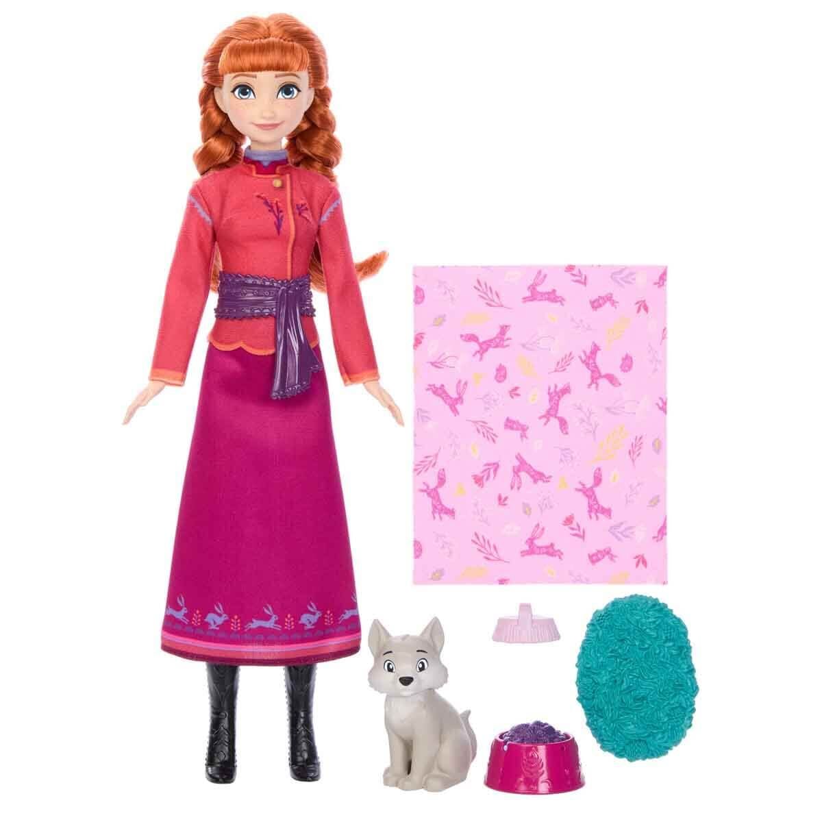 Disney Karlar Ülkesi Anna ve Kurt Yavrusu Figür Seti-  JFG17