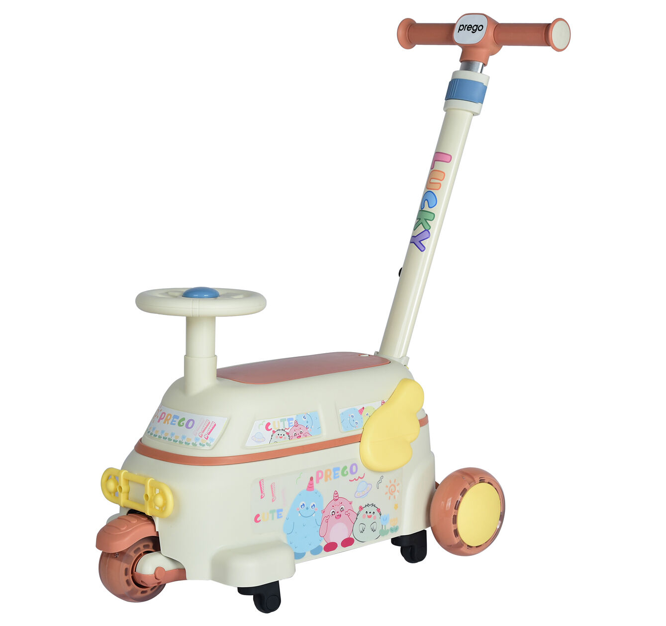 PREGO LUCKY SCOOTER BEJ - L809