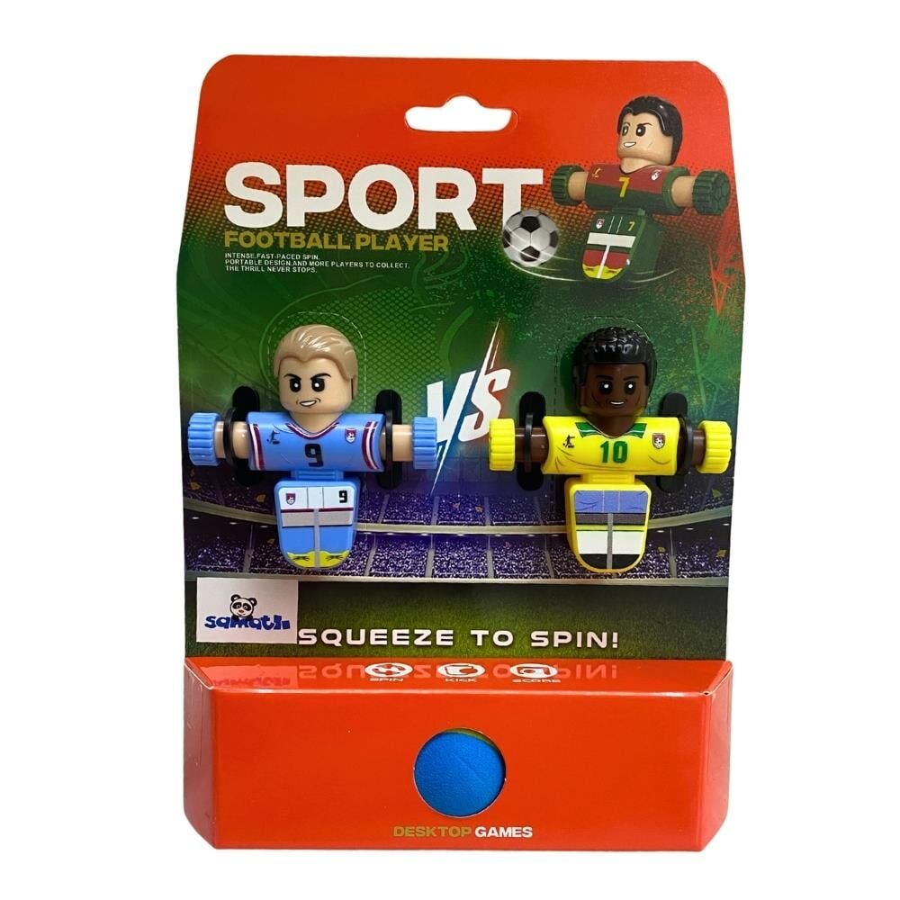 Samatlı Oyuncak Futbol Oyunu 2'li Figürleri QX-50