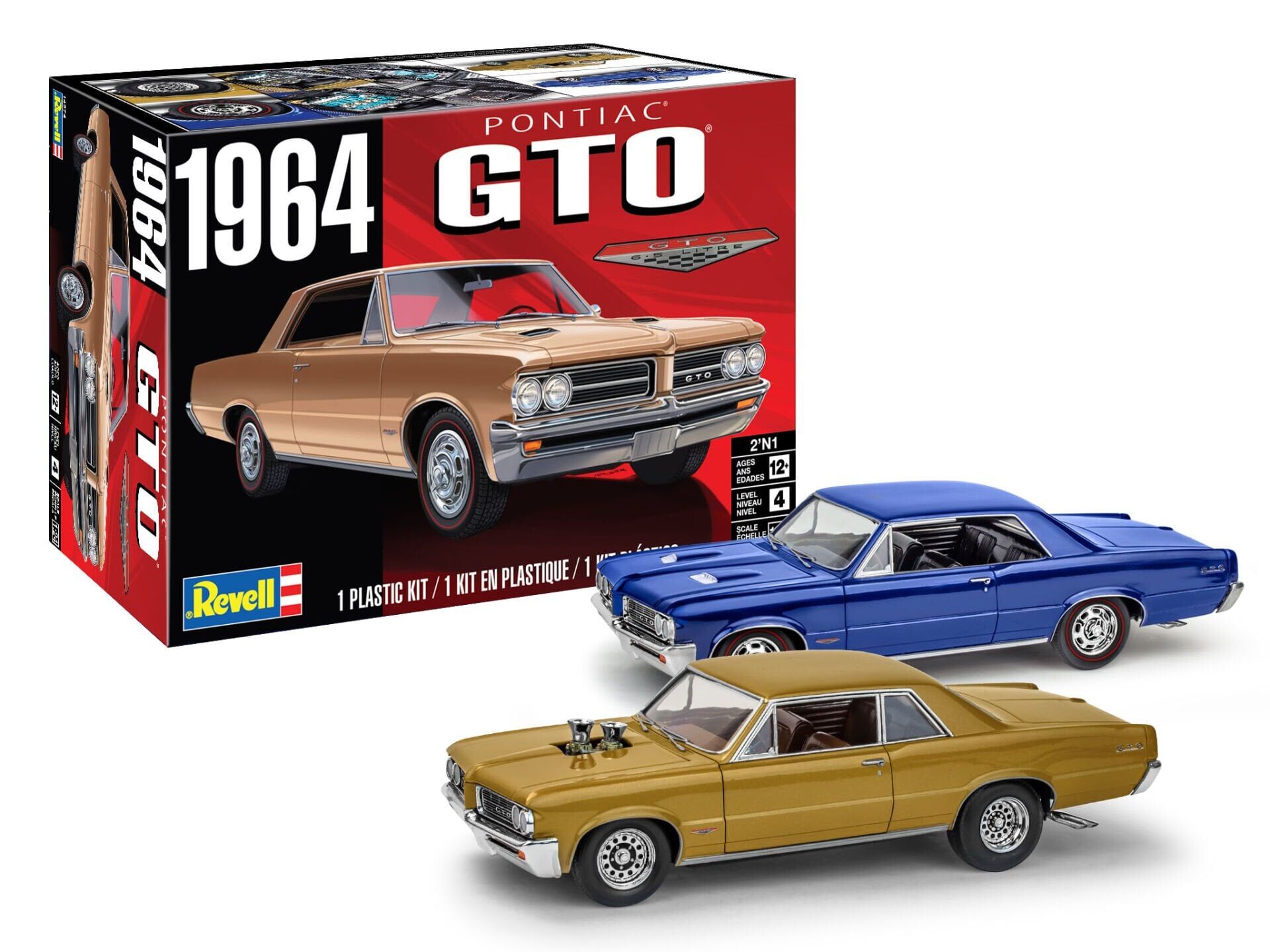 Revell ’64 Pontiac® GTO® İkisi Bir Arada Model Kit (14574)