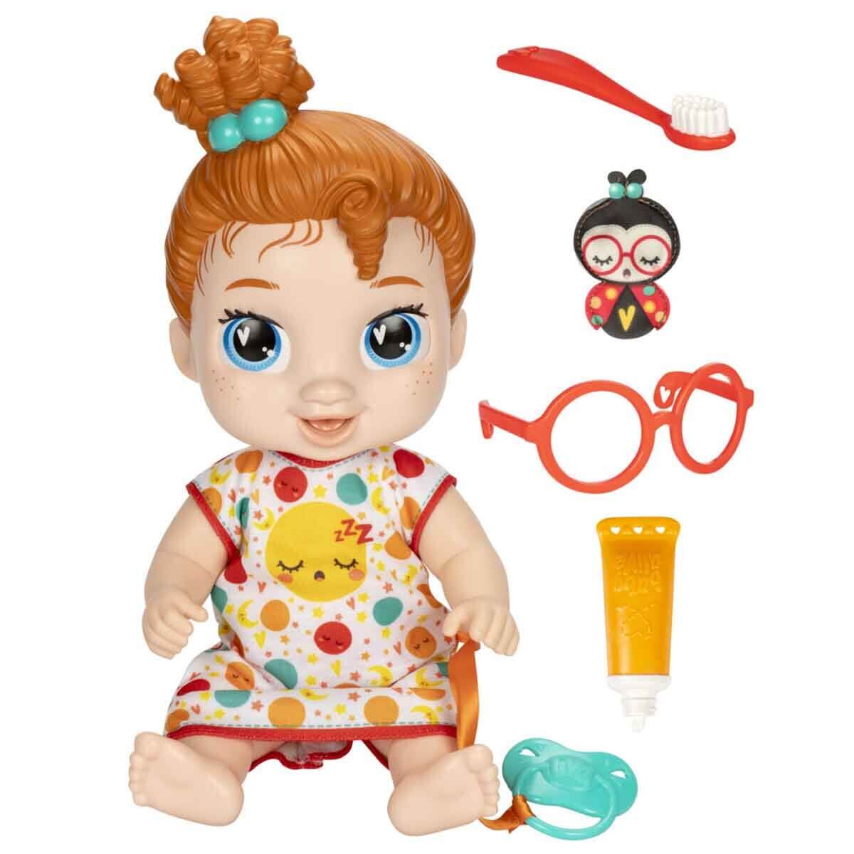 BABY ALIVE UYKUCU BEBEĞİM - KIZIL (F9965)