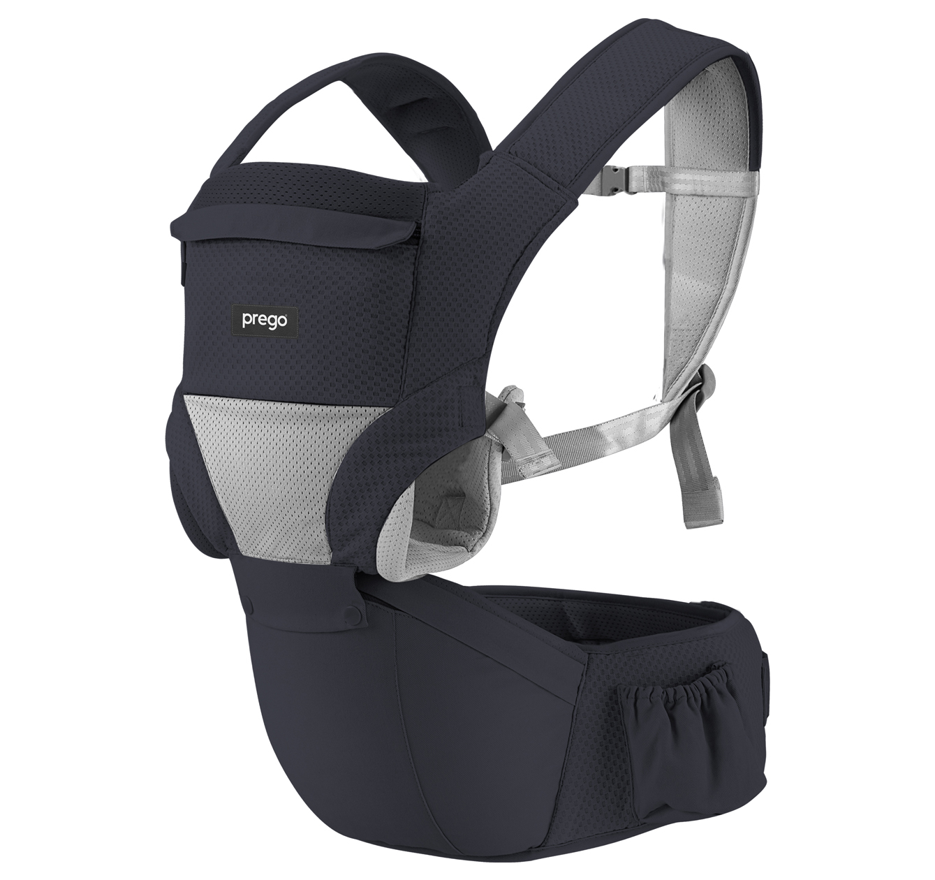 PREGO ANGEL ANATOMİK BEBEK KANGURUSU SİYAH- 3098