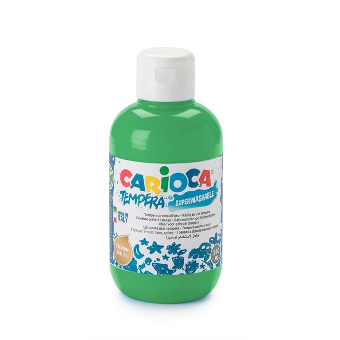 Carioca TEMPERA SULUBOYA SÜPER YIKANABİLİR YEŞİL 250 ML.