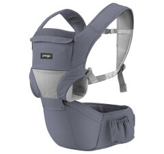 PREGO ANGEL ANATOMİK BEBEK KANGURUSU GRİ- 3098
