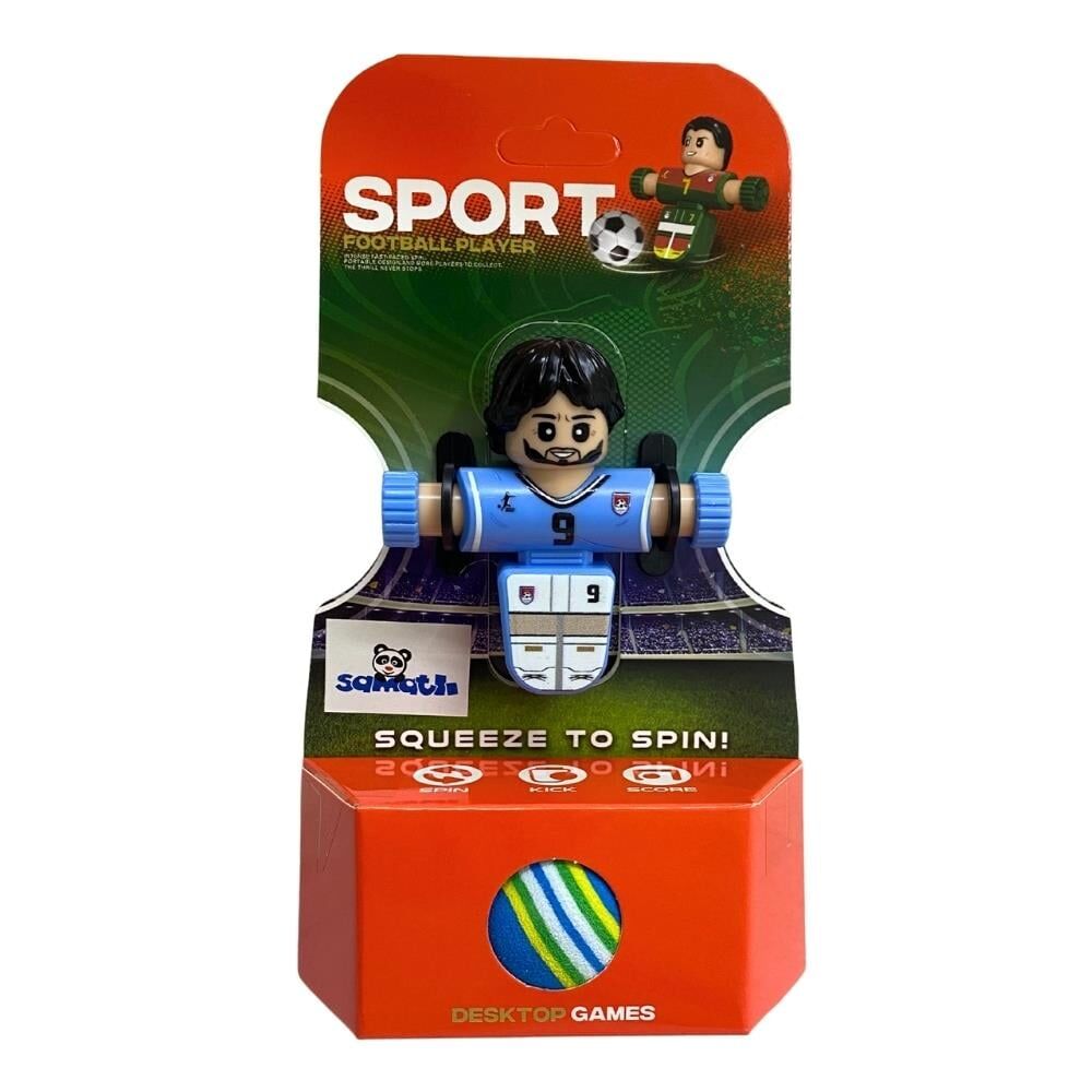 Samatlı Oyuncak Tekli Futbol Oyunu Figürleri QX-49