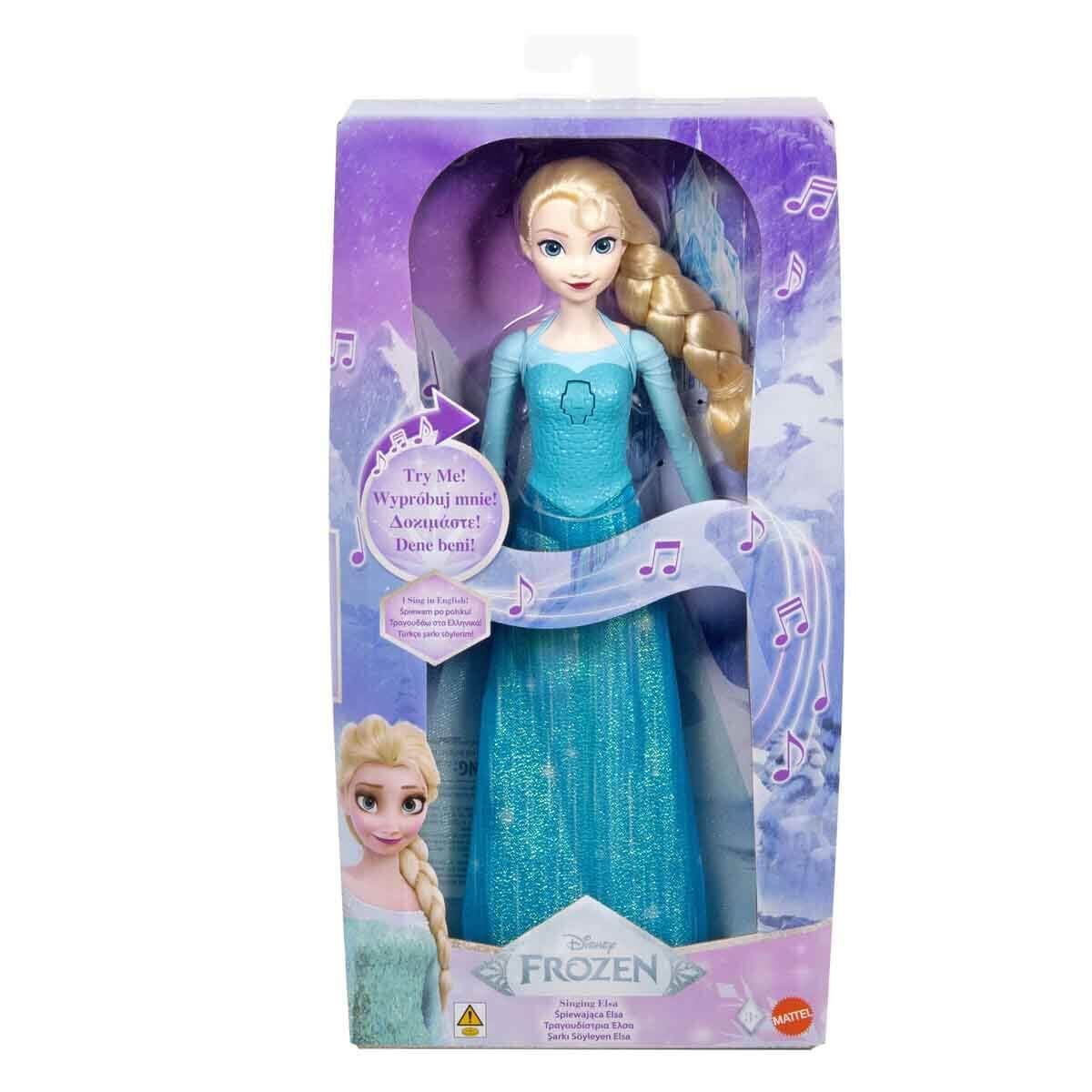 Sesli Disney Karlar Ülkesi Şarkı Söyleyen Elsa Bebek-  JDX52