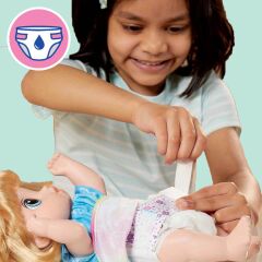 BABY ALIVE BEBEĞİMLE EĞLENCELİ YUDUMLAR - SARIŞIN (F7356)