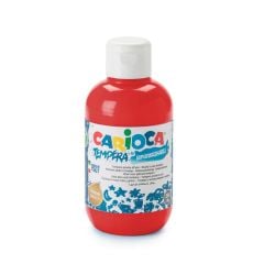 Carioca TEMPERA SULUBOYA SÜPER YIKANABİLİR KIRMIZI 250 ML.