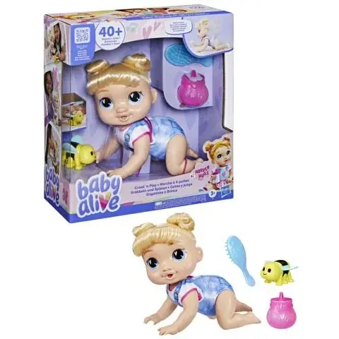 BABY ALIVE EMEKLEYEN BEBEĞİM - SARIŞIN ( F9709 )