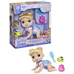 BABY ALIVE EMEKLEYEN BEBEĞİM - SARIŞIN ( F9709 )
