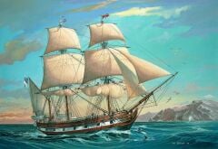 Revell H.M.S. Beagle Darwin's Historical Discovery Barque Model Kit (05458)
