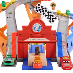 Disney Pixar Cars Radiator Springs Yarış ve Kurtarma Pisti Oyun Seti-  JFL57