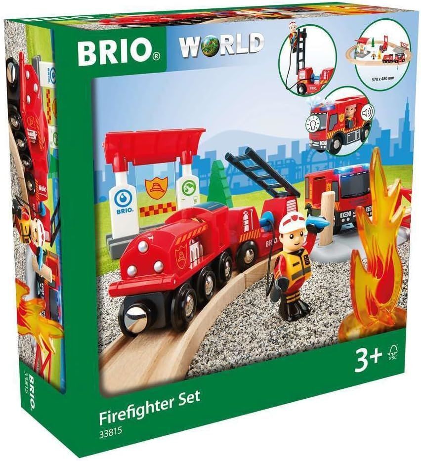 BRIO İtfaiyeci Seti (33815)