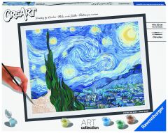 Creart Van Gogh Yıldızlı Gece - Sayılarla Boyama Hobi Seti (235186)