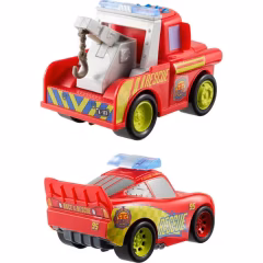 Disney Pixar Cars Track Talkers Şimşek McQueen ve Mater Sesli Araç Seti-  JMT56