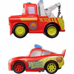 Disney Pixar Cars Track Talkers Şimşek McQueen ve Mater Sesli Araç Seti-  JMT56