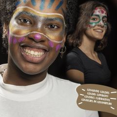 YÜZ BOYASI 6 GR. 6 RENK METALİK