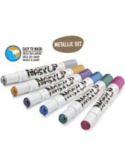 YÜZ BOYASI 6 GR. 6 RENK METALİK