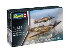 Revell Supermarine Spitfire Mk.Ia & Hawker Hurricane Mk.I Model Kit (03771)