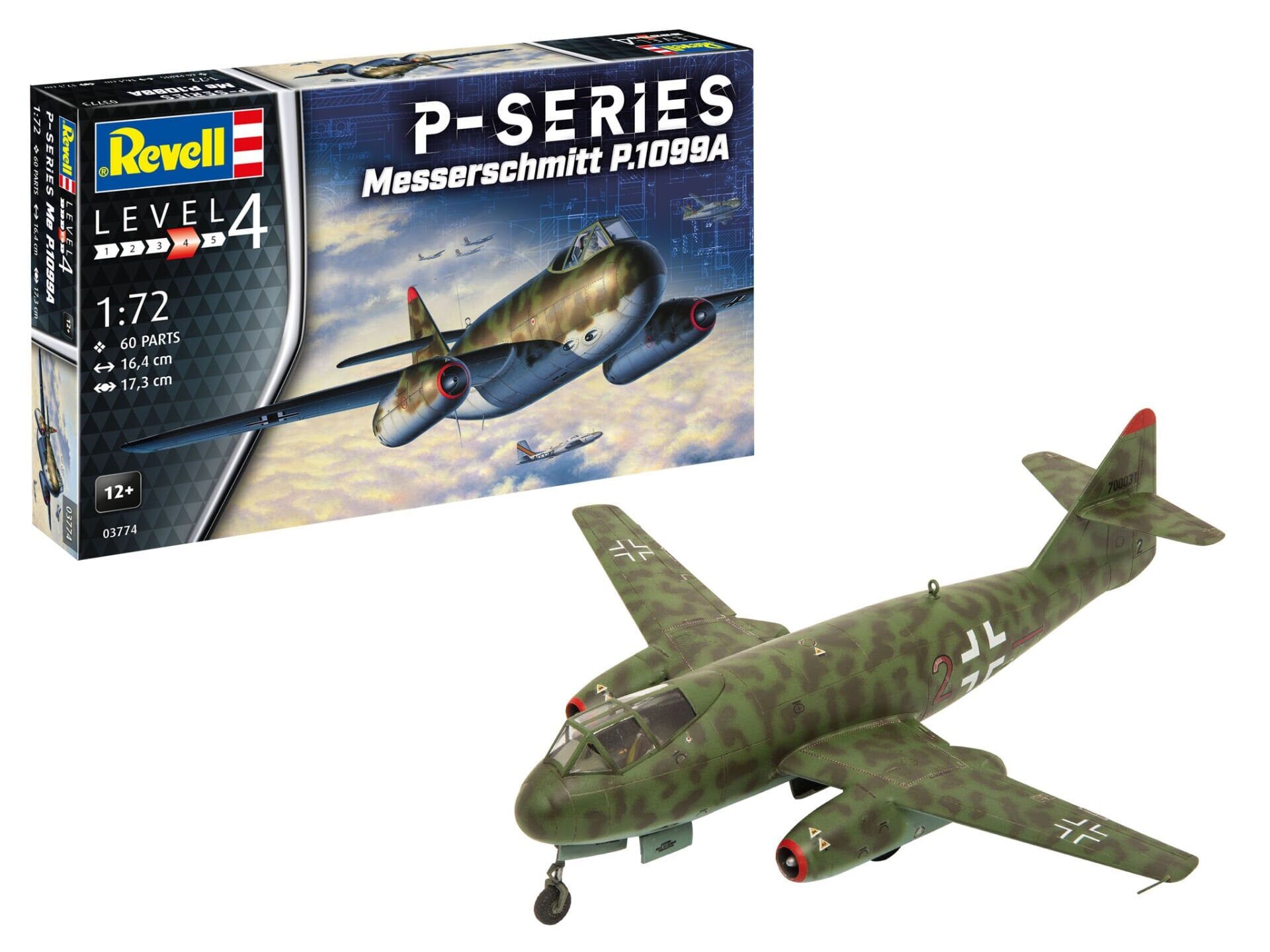 Revell Messerschmitt P.1099A - P-Series Model Kit (03774)