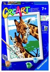 Creart Sevimli Zürafalar - Sayılarla Boyama Hobi Seti (236152)