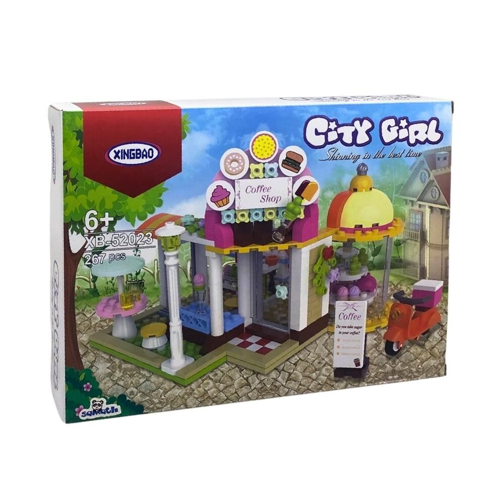 Samatlı Oyuncak Tatlı Kafe Yapım Set 267 Parça XB-52023
