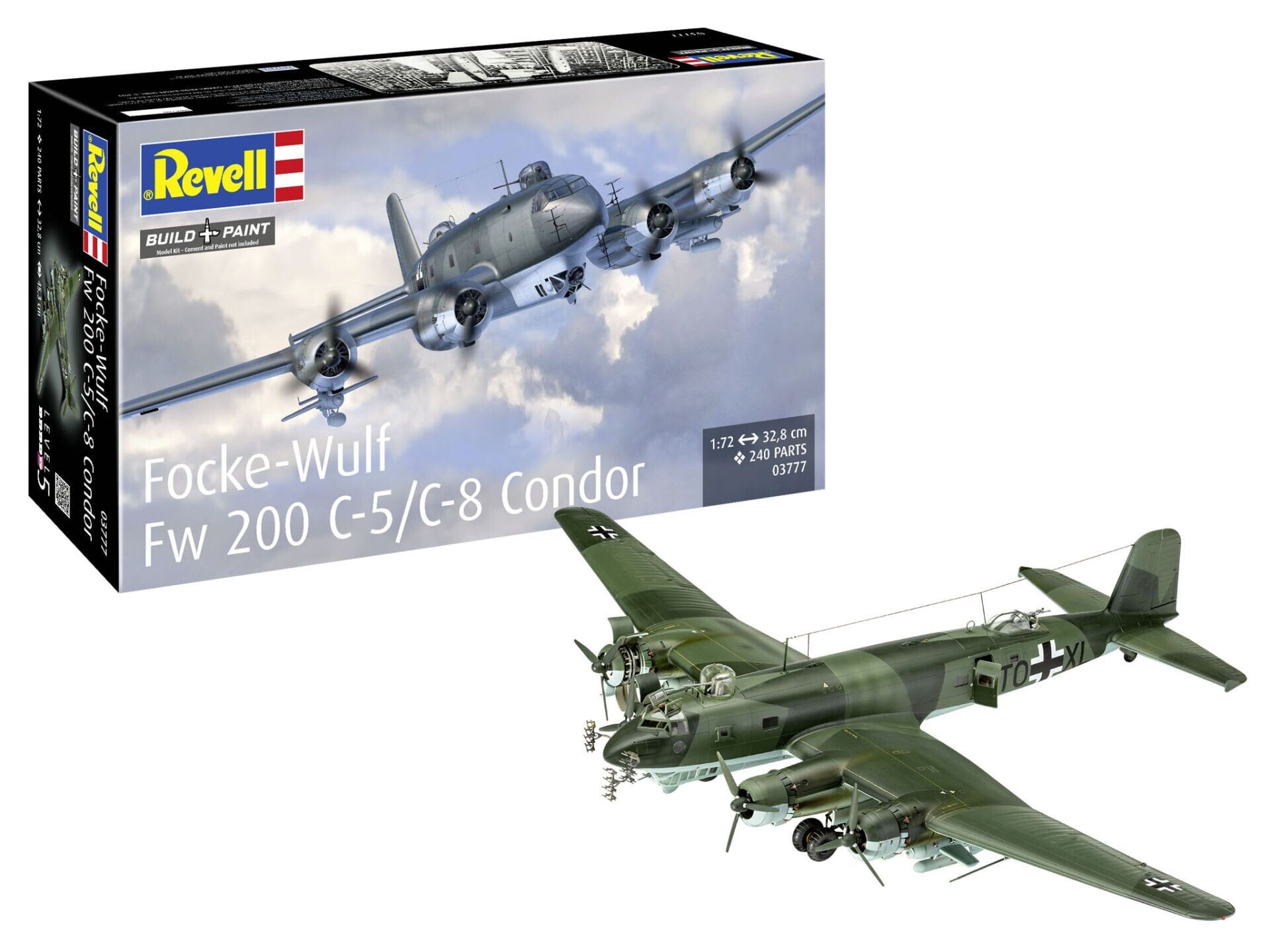 Revell Focke-Wulf Fw 200 C-5/C-8 Condor Model Kit (03777)