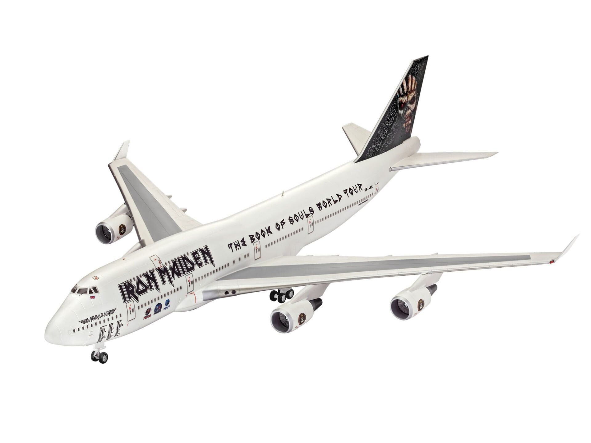 Revell Boeing 747-400 Iron Maiden ''Ed Force One'' Model Kit (03780)