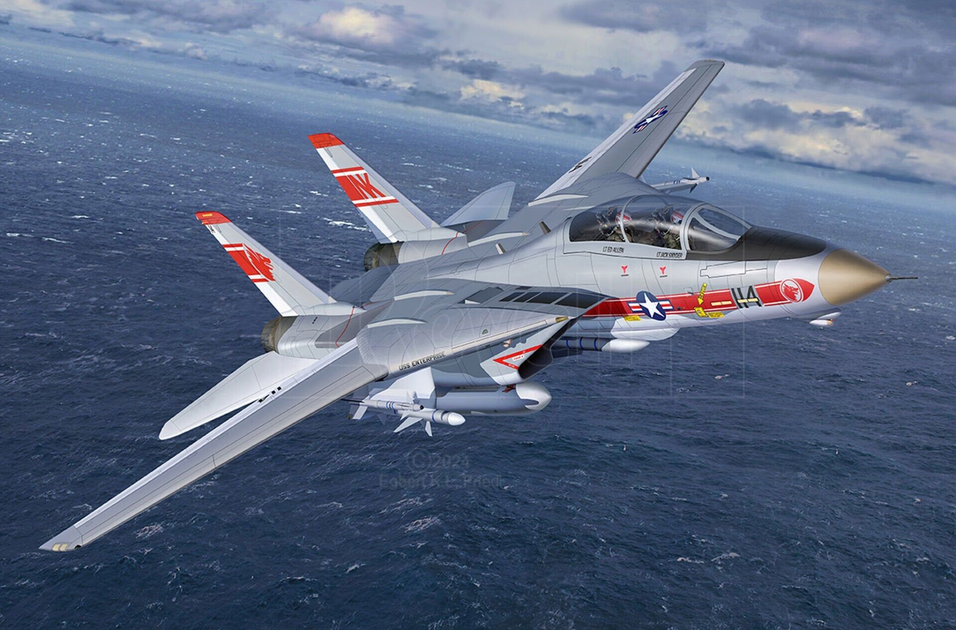 Revell Grumman F-14A Tomcat Model Kit (03782)