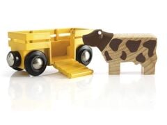 BRIO İnek ve Vagon (33406)