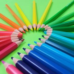 TİTA KURU BOYA KALEMİ MAXİ GÖKKUŞAĞI SET 80'Lİ