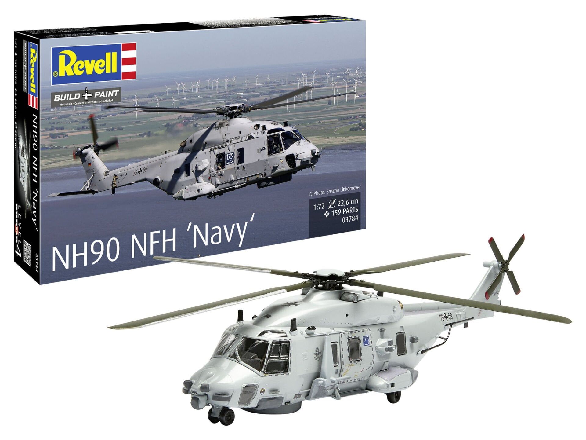 Revell NH90 NFH ''Navy'' Model Kit (03784)