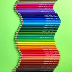 TİTA KURU BOYA KALEMİ GÖKKUŞAĞI SET 50'Lİ