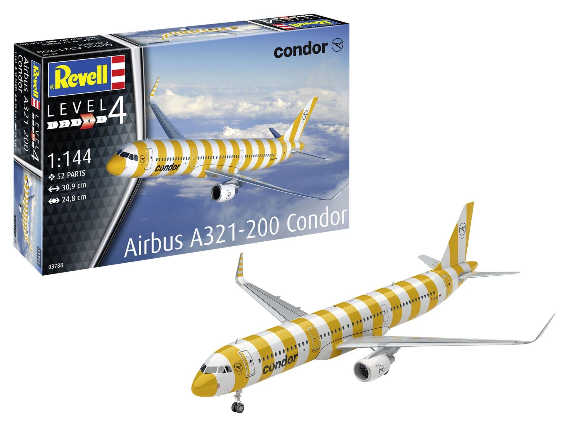 Revell Airbus A321-200 Condor Model Kit (03788)