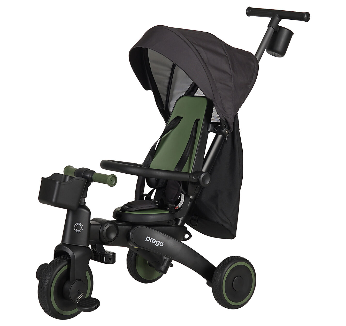PREGO EVO ÜÇ TEKERLİ BİSİKLET YEŞİL- T807A