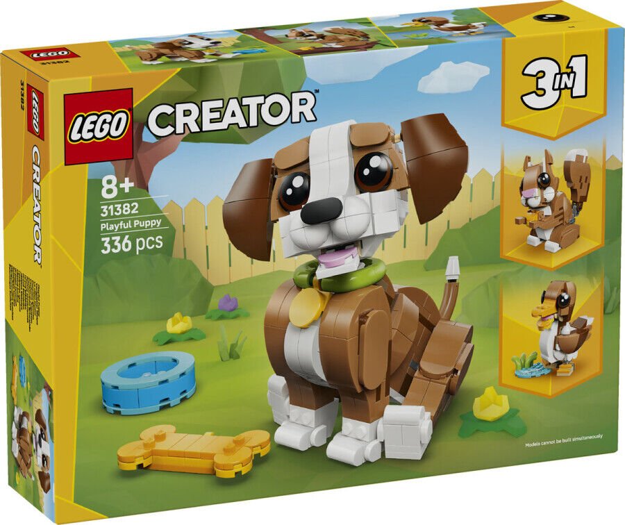 31382 LEGO® Creator Sevimli Hayvanlar: Oyunbaz Yavru Köpek