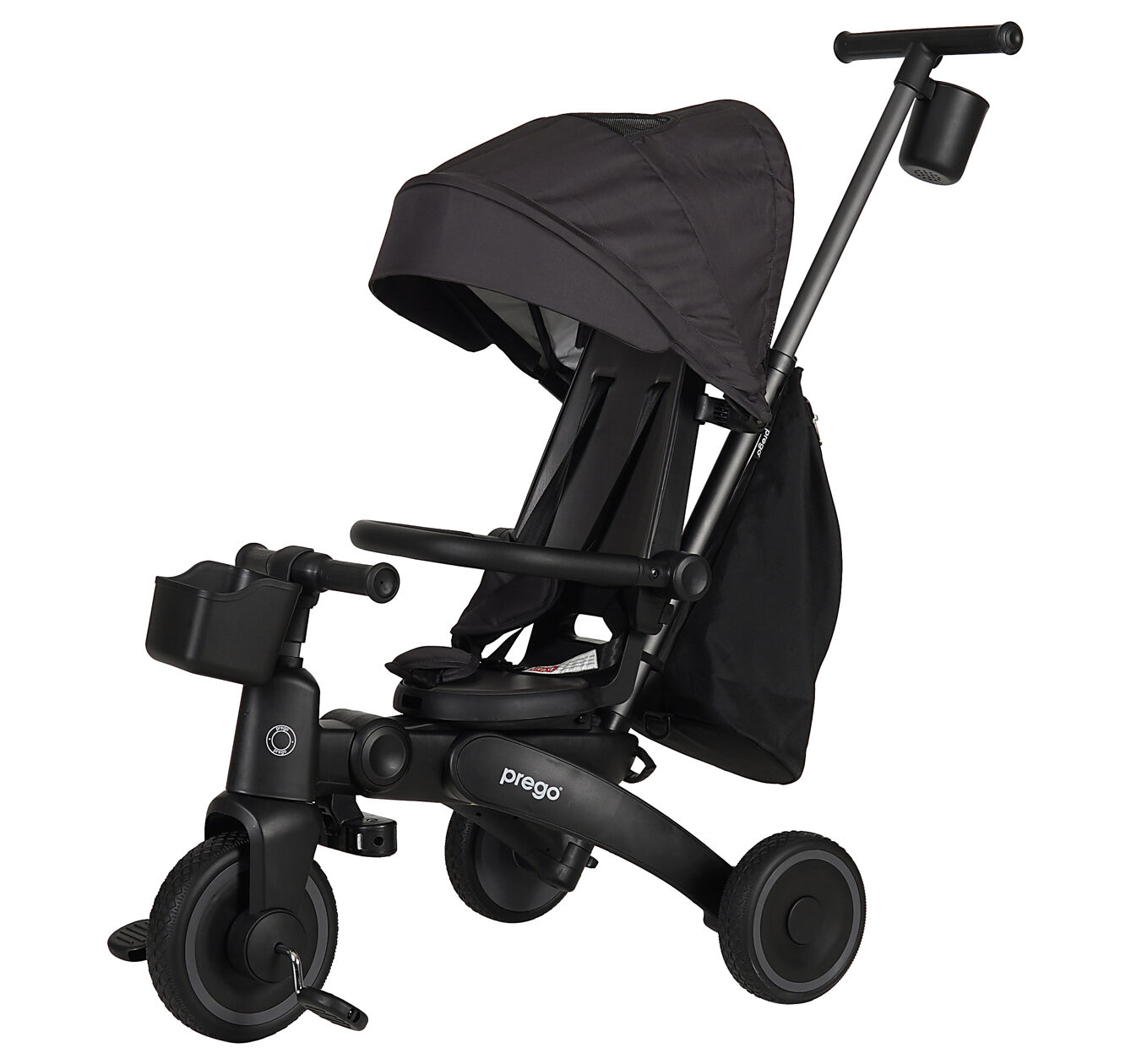 PREGO EVO ÜÇ TEKERLİ BİSİKLET GRİ - T807A