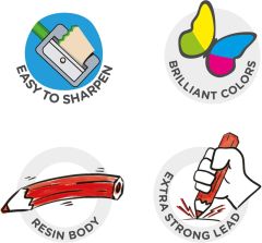 TİTA KURU BOYA KALEMİ 12'Lİ