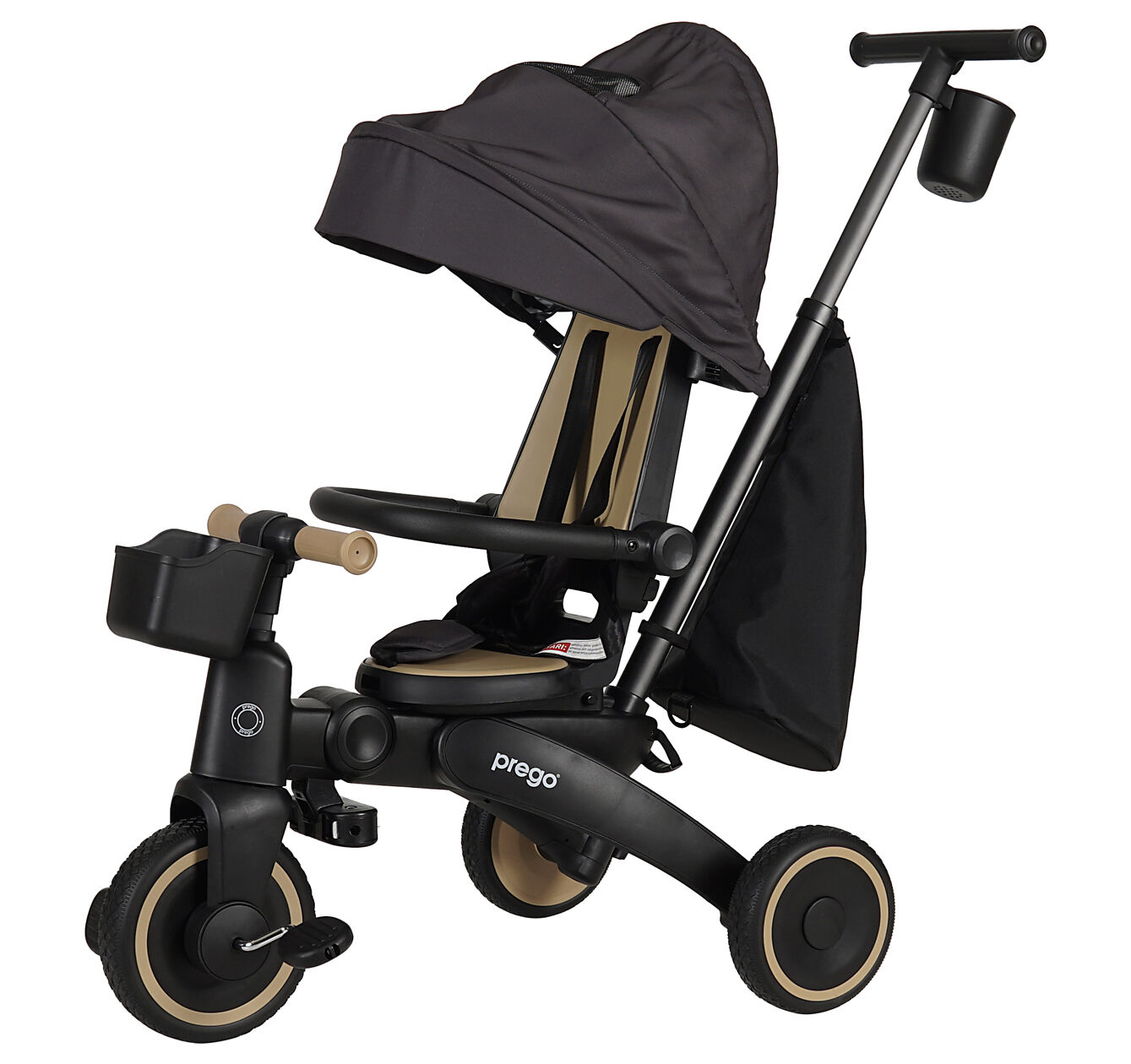 PREGO EVO ÜÇ TEKERLİ BİSİKLET KAHVE - T807A