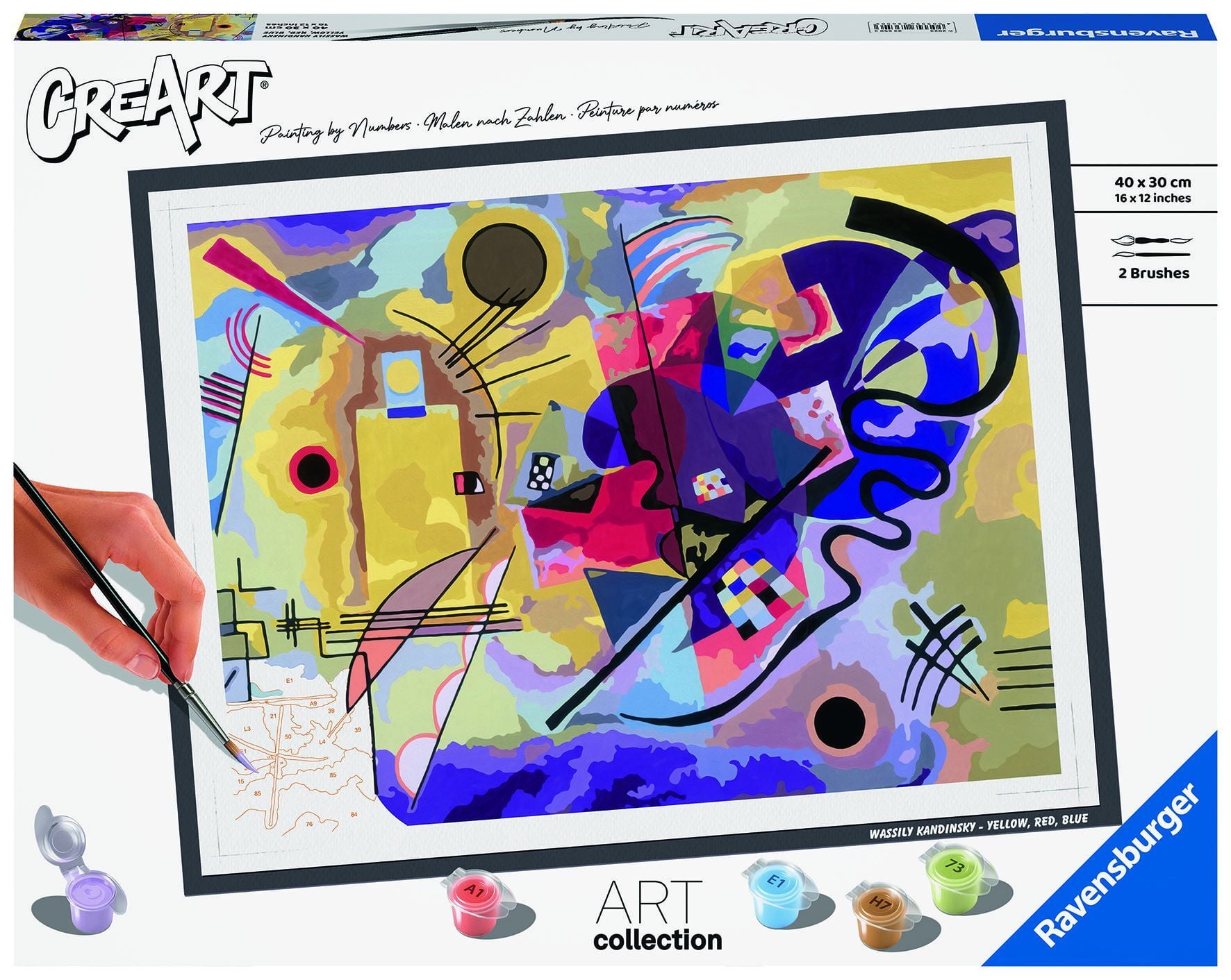 Creart Kandinsky - Sayılarla Boyama Hobi Seti (236503)